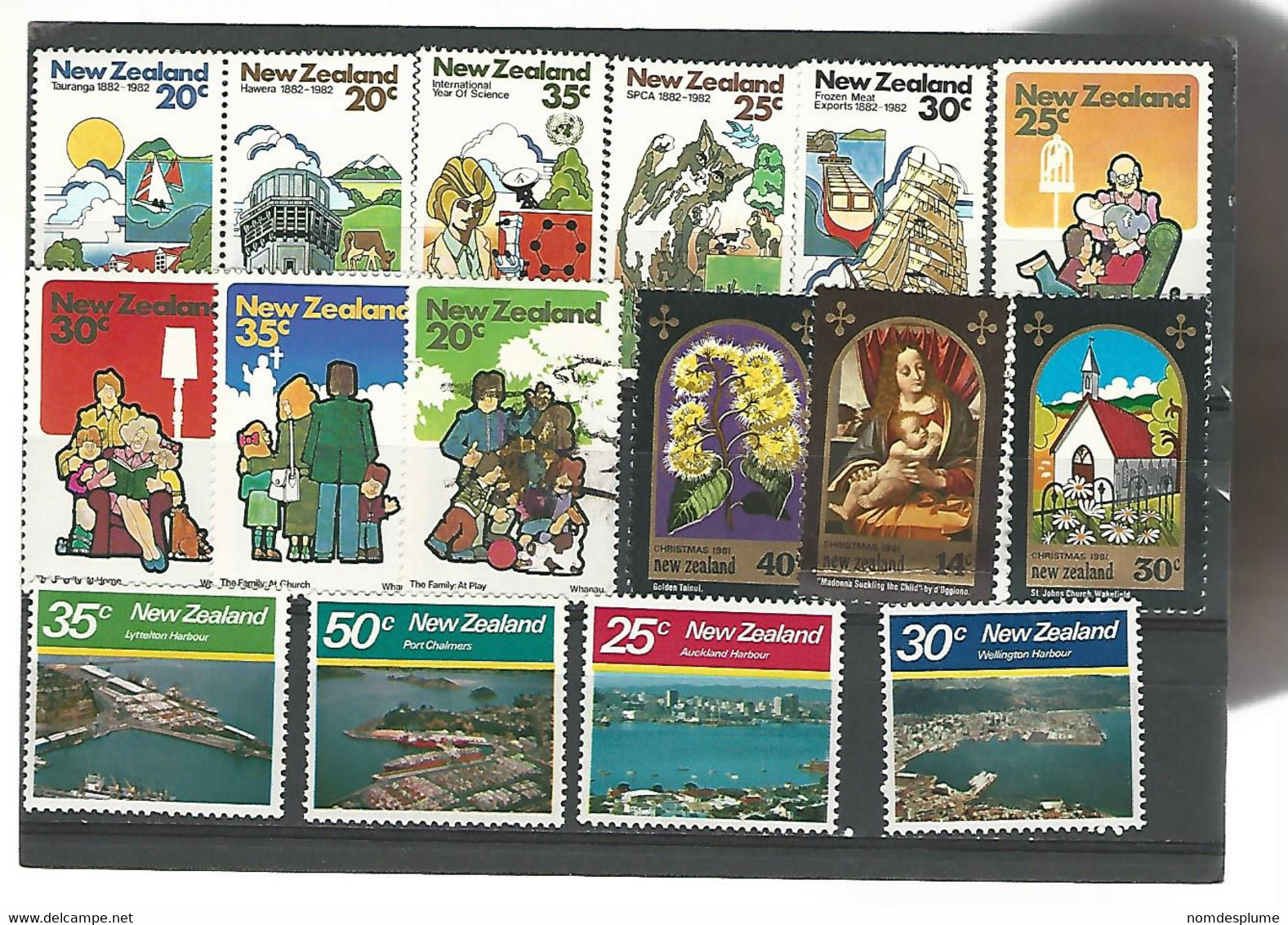 56098 ) Collection New Zealand - Lots & Serien