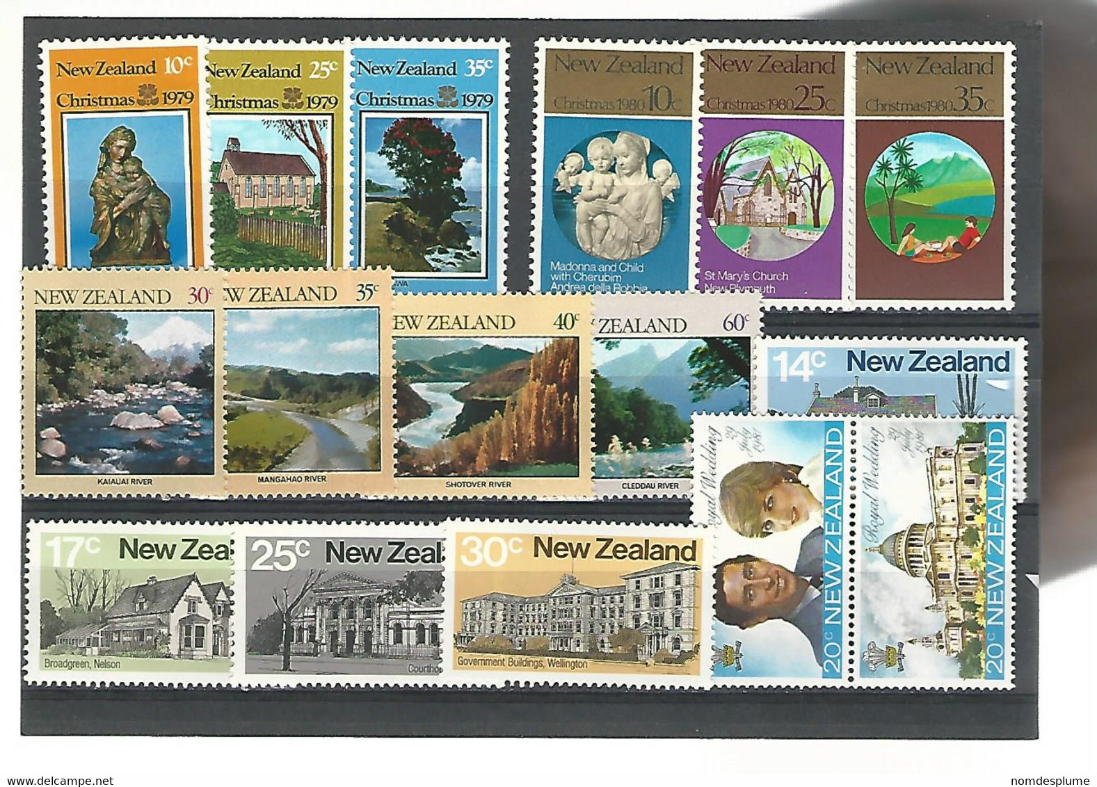 56099 ) Collection New Zealand - Lots & Serien