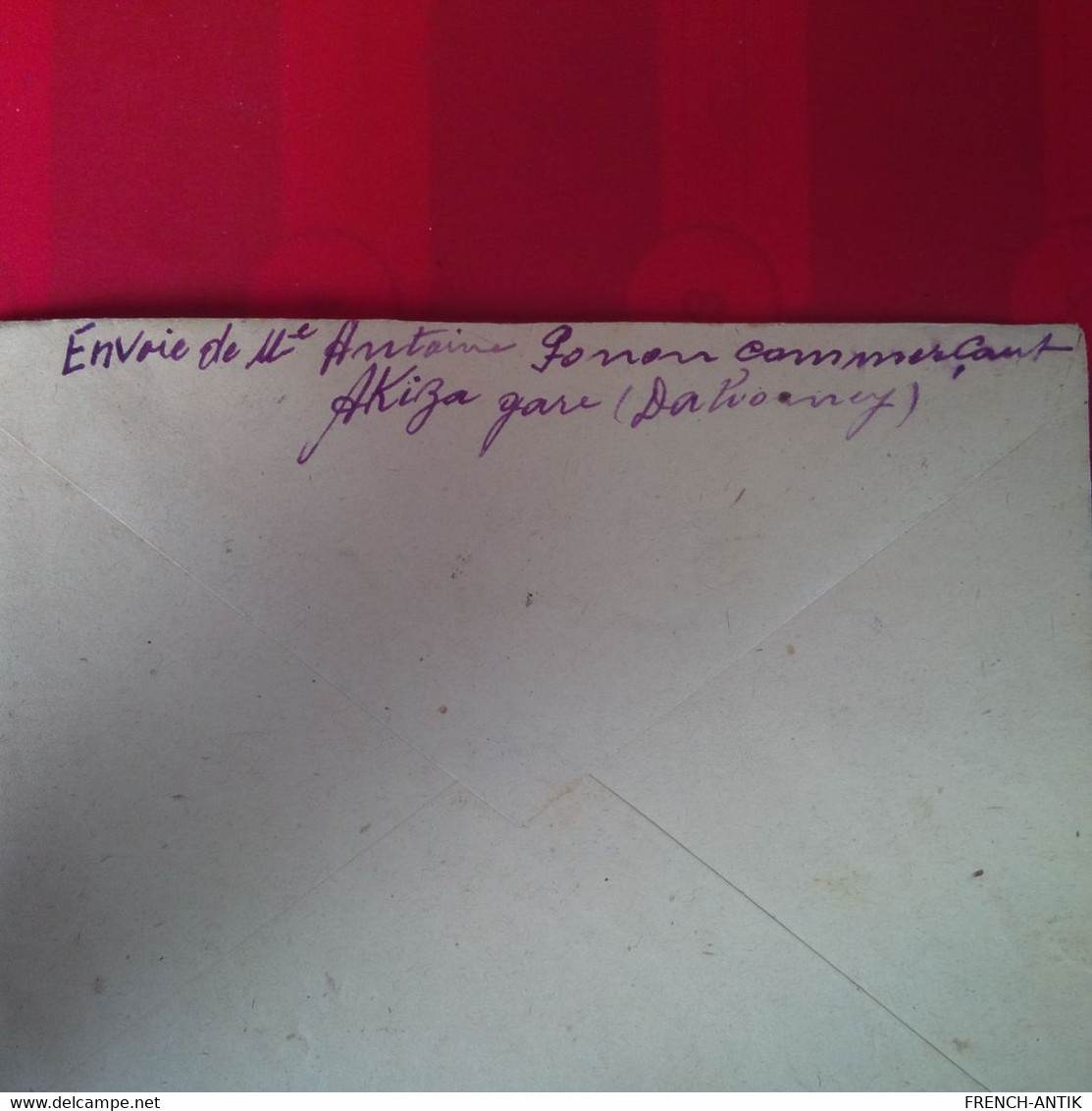 LETTRE BOHICON DAHOMEY POUR ELBEUF PAR AVION - Cartas & Documentos