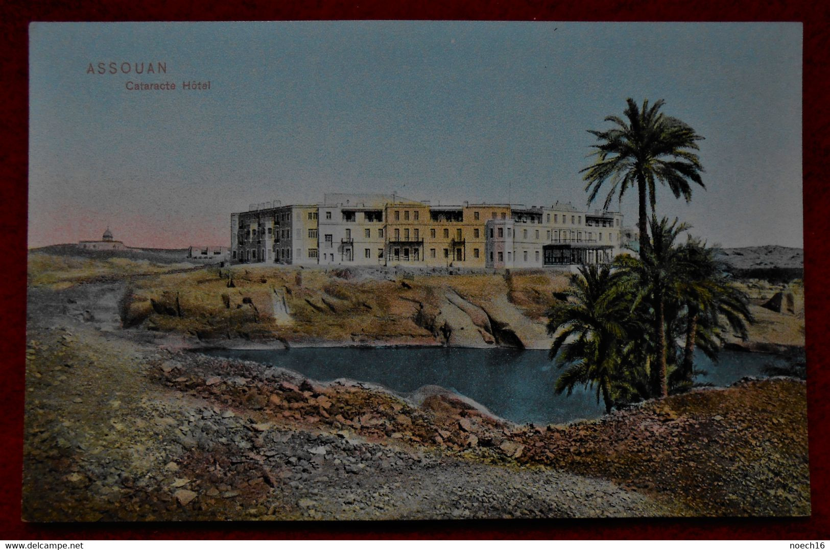 Old Postcard Egypte Assouan Cataracte Hôtel - Assouan