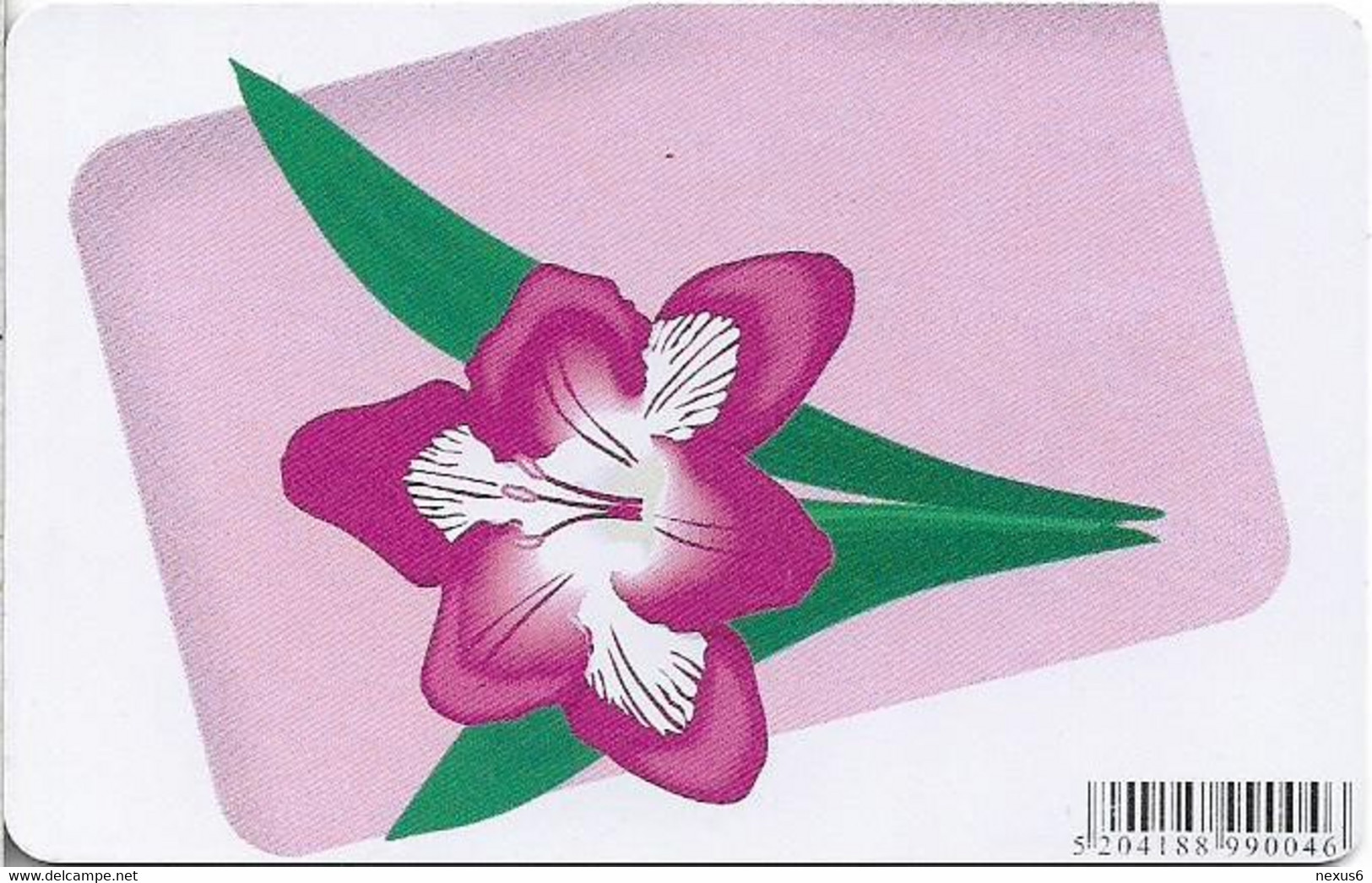 Greece - Clip Art Flower 2 - X2102 -  08.2008 - 8.000ex, Used - Grèce