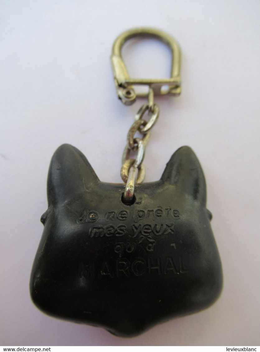 Porte-Clés  Publicitaire Ancien/Equipementier Automobile/MARCHAL/Je Ne Prête Mes Yeux Qu'à Marchal/1960 - 1970    POC494 - Key-rings