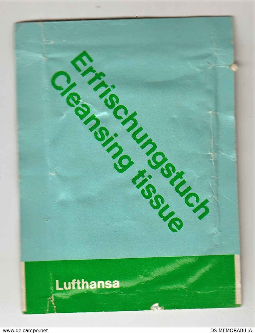 Lufthansa Erfrischungstuch Cleansing Tissue - Reclamegeschenk