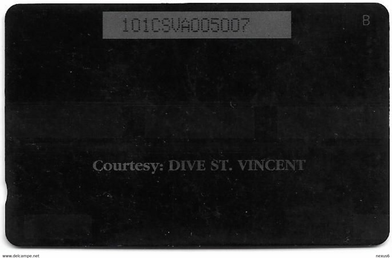 St. Vincent - C&W (GPT) - Yellow Tube Sponge, 101CSVA, 1996, 10.000ex, Used - St. Vincent & Die Grenadinen