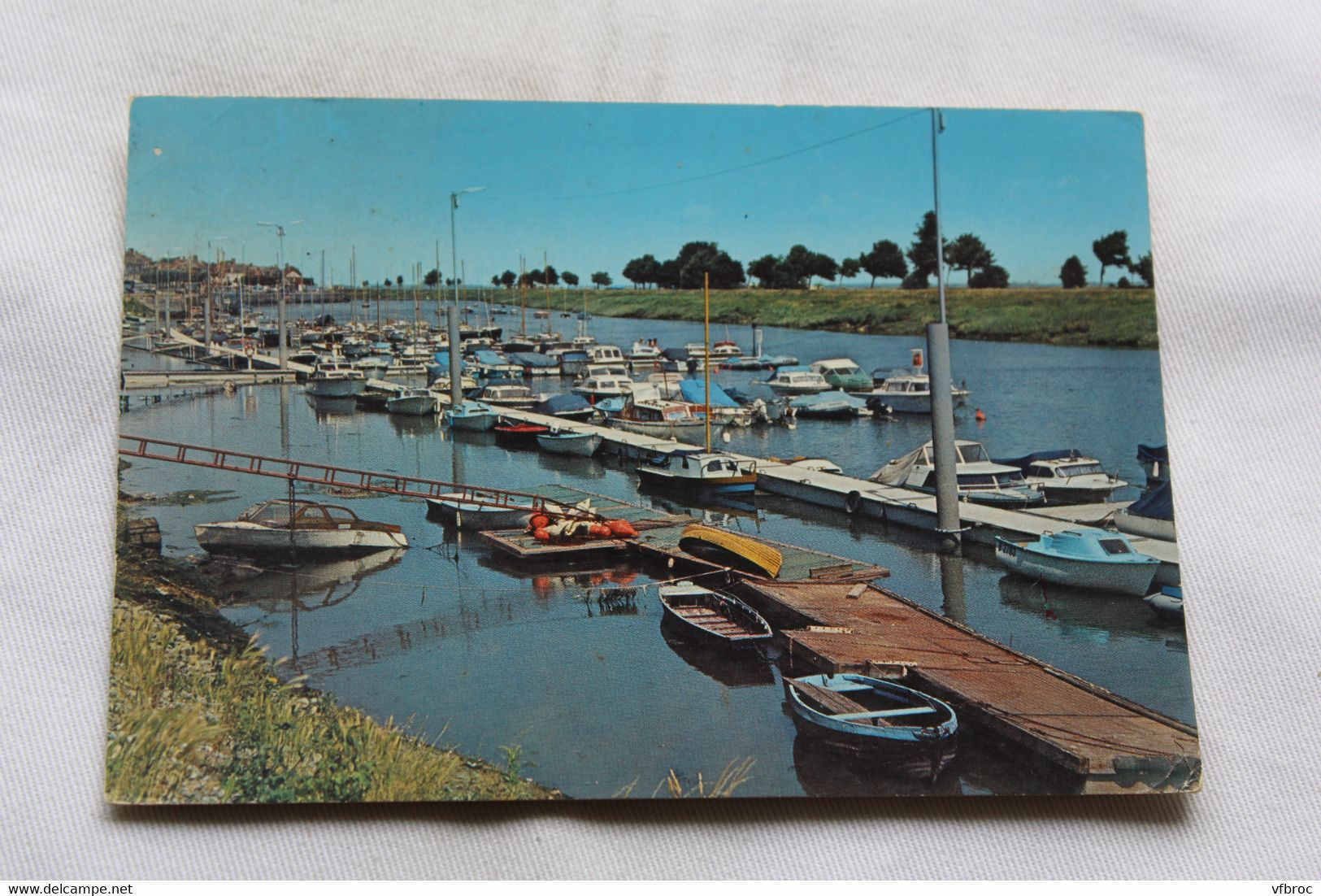 K129, Cpm 1977, Saint Valery Sur Somme, Le Port De Plaisance, Somme 80 - Saint Valery Sur Somme