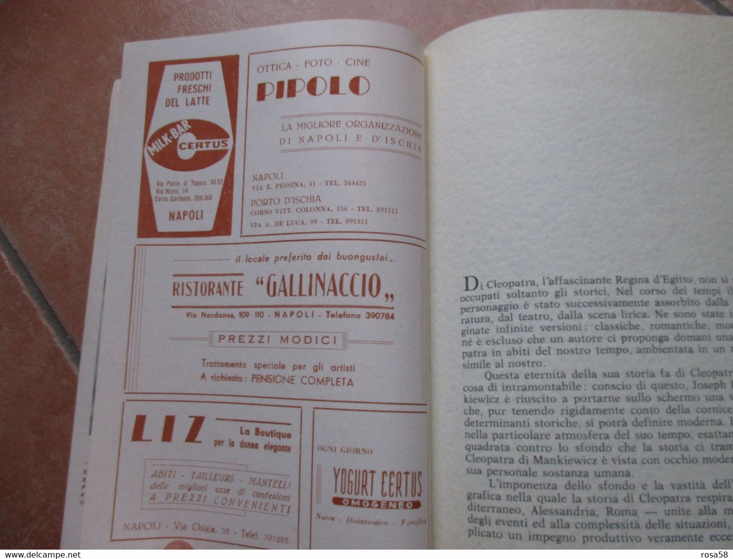 Movie 20 Th CENTURY FOX Elizabeth Taylor Richard Burton CLEOPATRA Dear Film Opuscolo Epoca Pubblicità Calze BLOCH - Film En Muziek