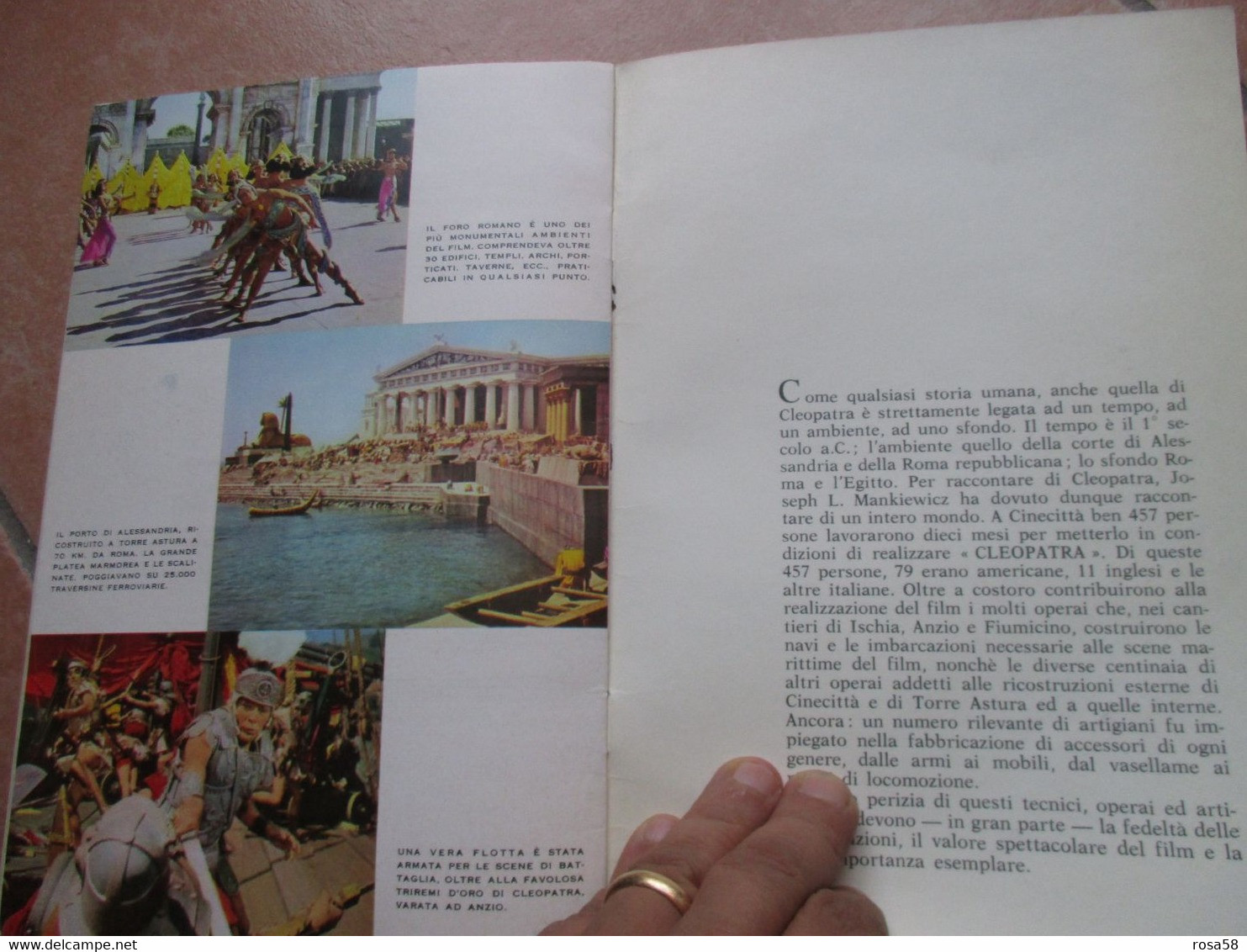 Movie 20 th CENTURY FOX Elizabeth Taylor Richard Burton CLEOPATRA Dear Film Opuscolo epoca Pubblicità Calze BLOCH