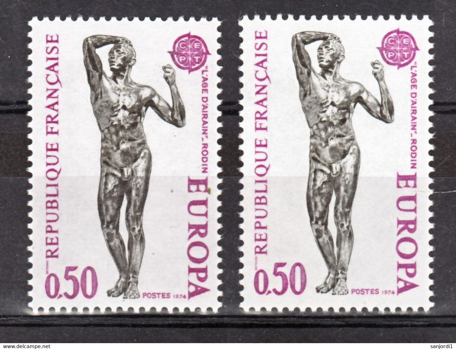 France 1789 Variété Noir Et Argent Neuf ** TB MNH Sin Charnela - Unused Stamps