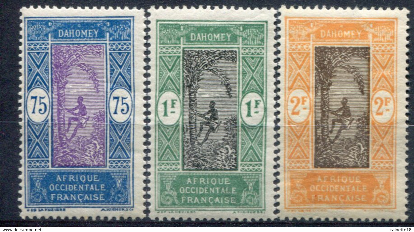Dahomey      56/58 ** - Unused Stamps