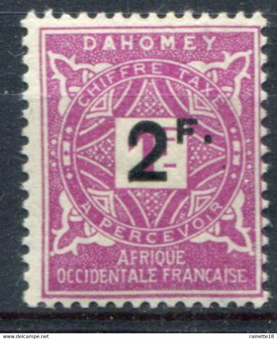Dahomey      Taxe      17 * - Ungebraucht