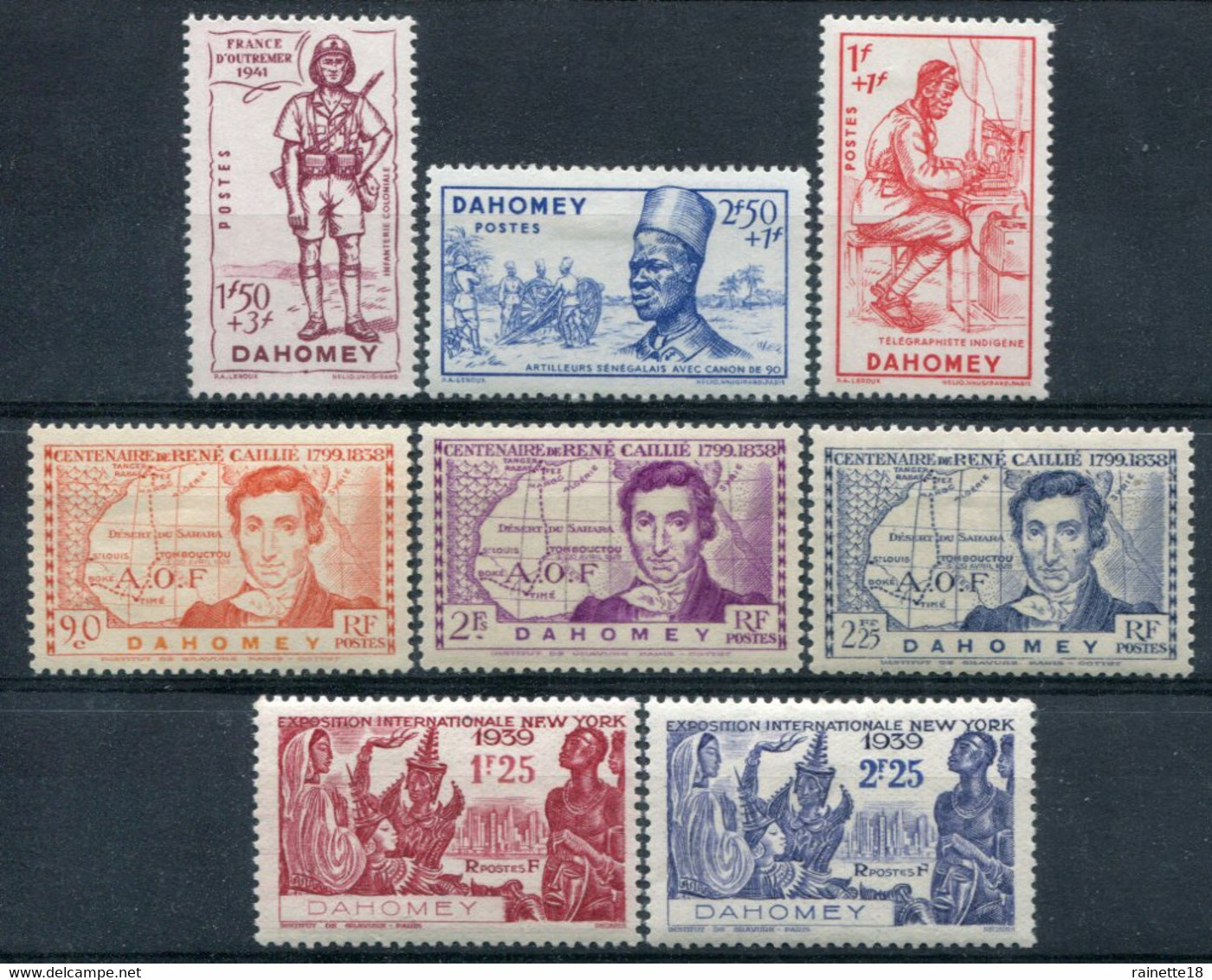 Dahomey          Séries Diverses * - Unused Stamps