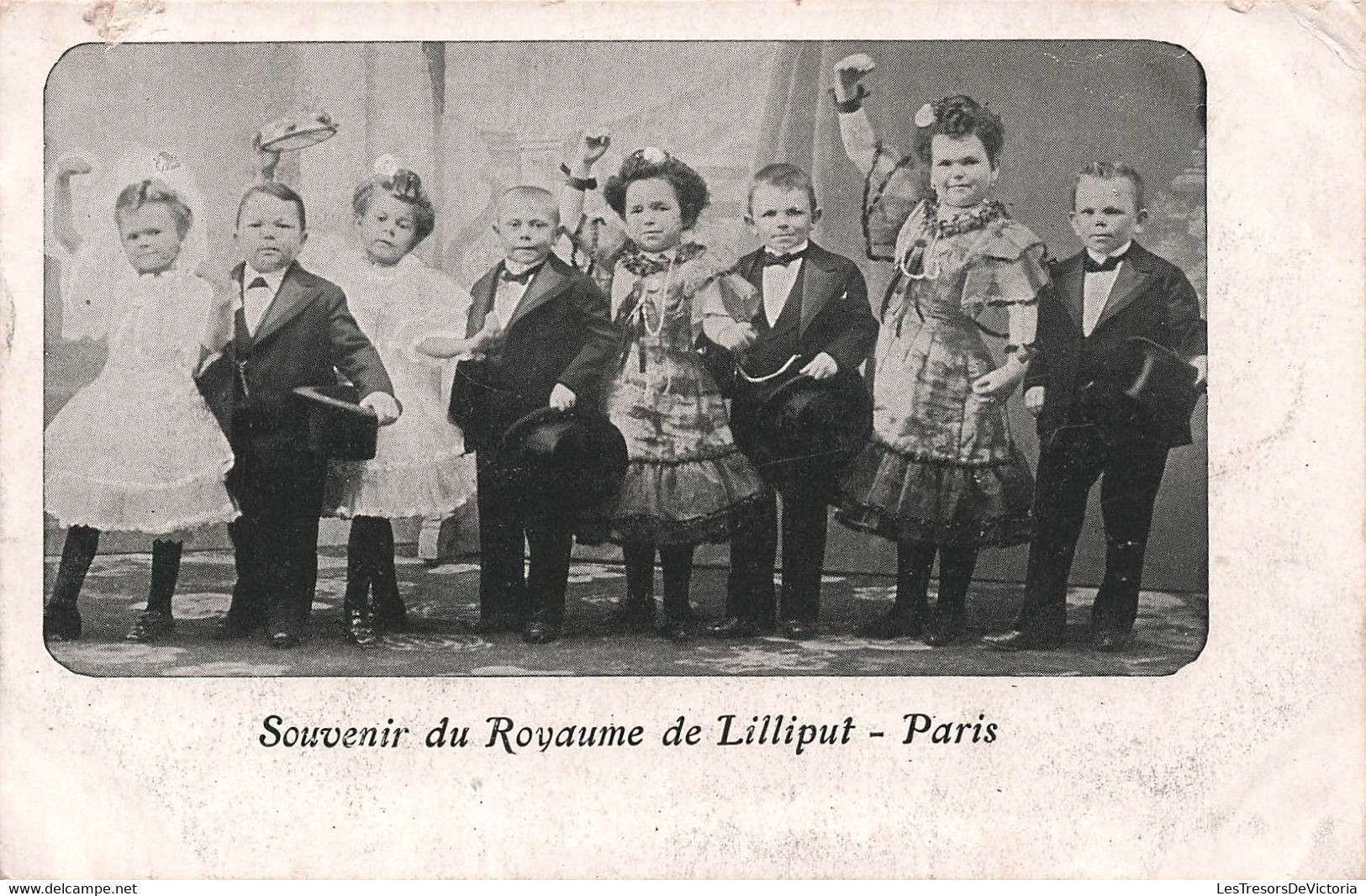 CPA Souvenir Du Royaume De Liliput - Paris - Personne De Petite Taille - - Circo