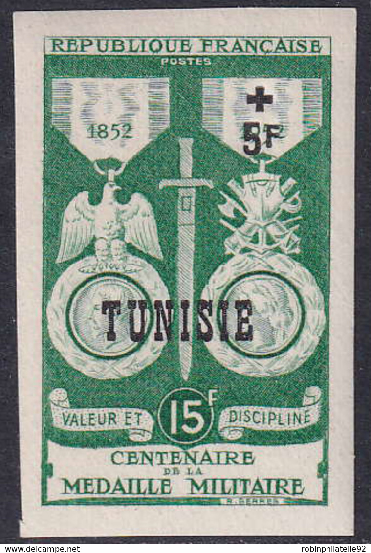 Tunisie Non Dentelés N°358 Médaille Militaire Qualité:** - Sonstige & Ohne Zuordnung