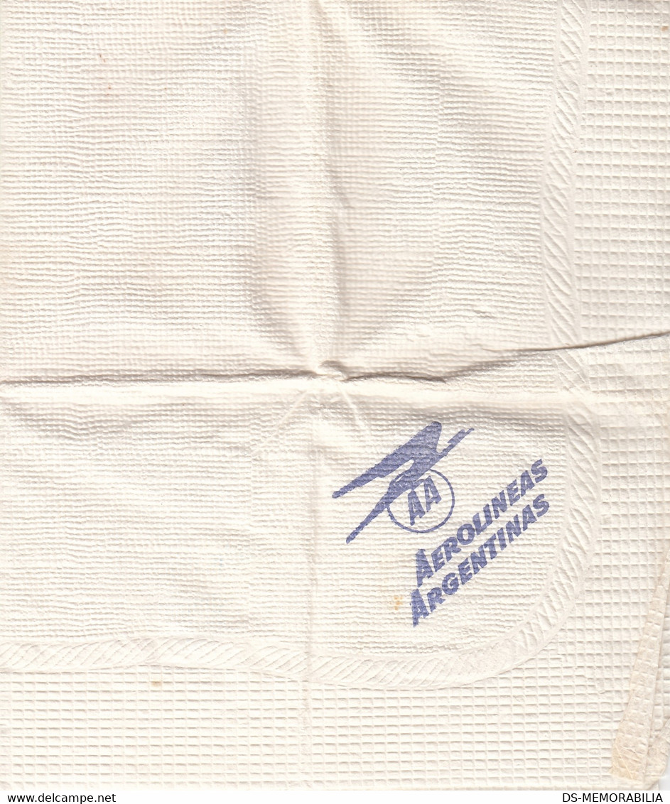 AA Aerolineas Argentinas Paper Napkin - Giveaways