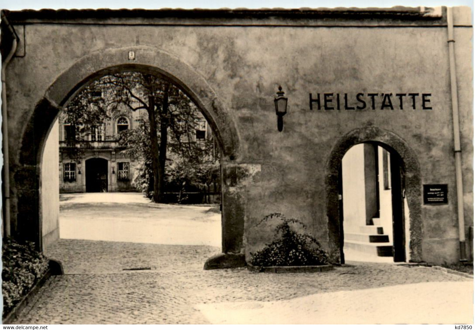 Königsbrück, Eingang Zum Schloss Jetzt Heilstätte - Koenigsbrueck