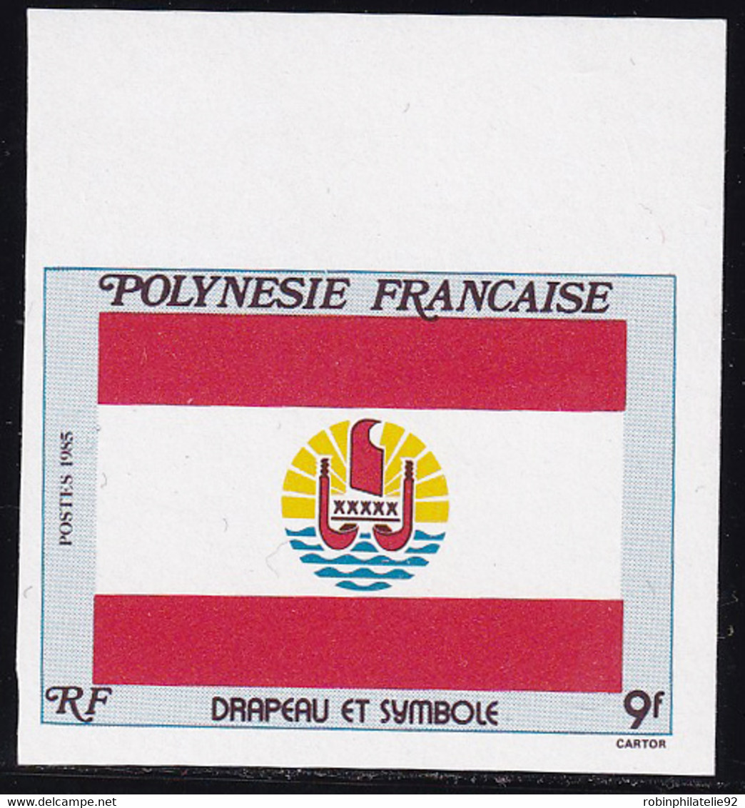 Polynésie Non Dentelés N°237 9f Drapeau De La Polynésie Qualité:** - Non Dentelés, épreuves & Variétés