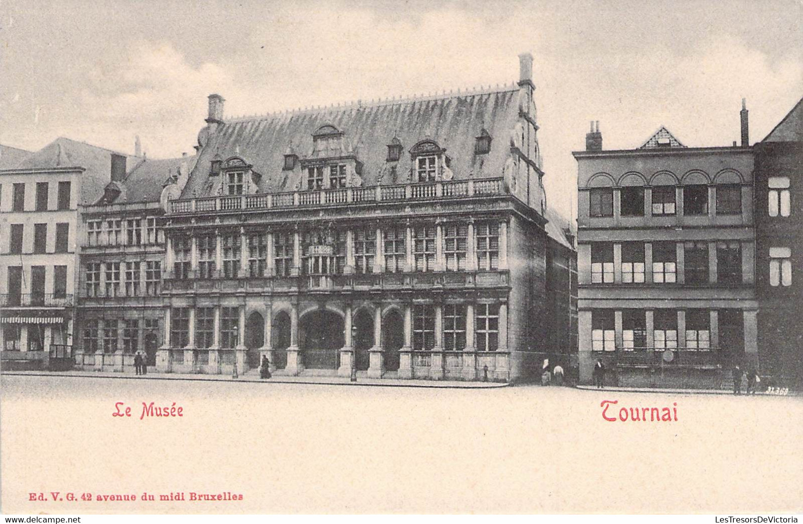 CPA - BELGIQUE - TOURNAI - Le Musée - Dos Non Divisé - Tournai