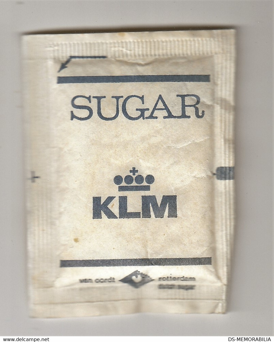 KLM Royal Dutch Airlines Sugar Bag - Reclamegeschenk