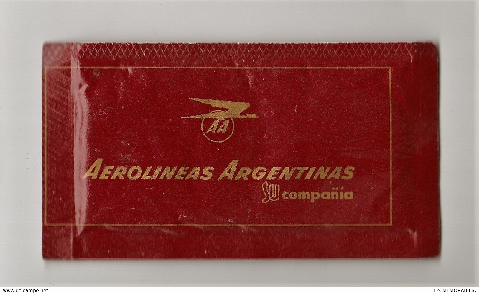 AA Aerolineas Argentinas Dunhill Cologne Tissue Freshener - Materiale Promozionale