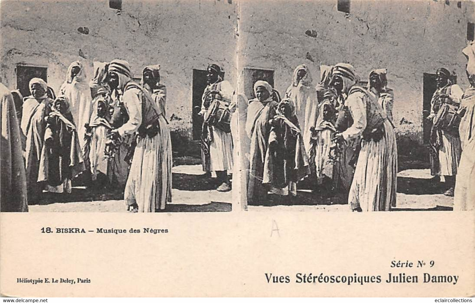 Cartes Stéréos.      Lot De   7 Cartes Algérie Dont    Biskra Alger    (voir Scan) - Stereoscope Cards