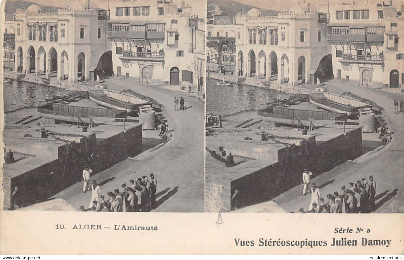 Cartes Stéréos.      Lot De   7 Cartes Algérie Dont    Biskra Alger    (voir Scan) - Stereoscope Cards