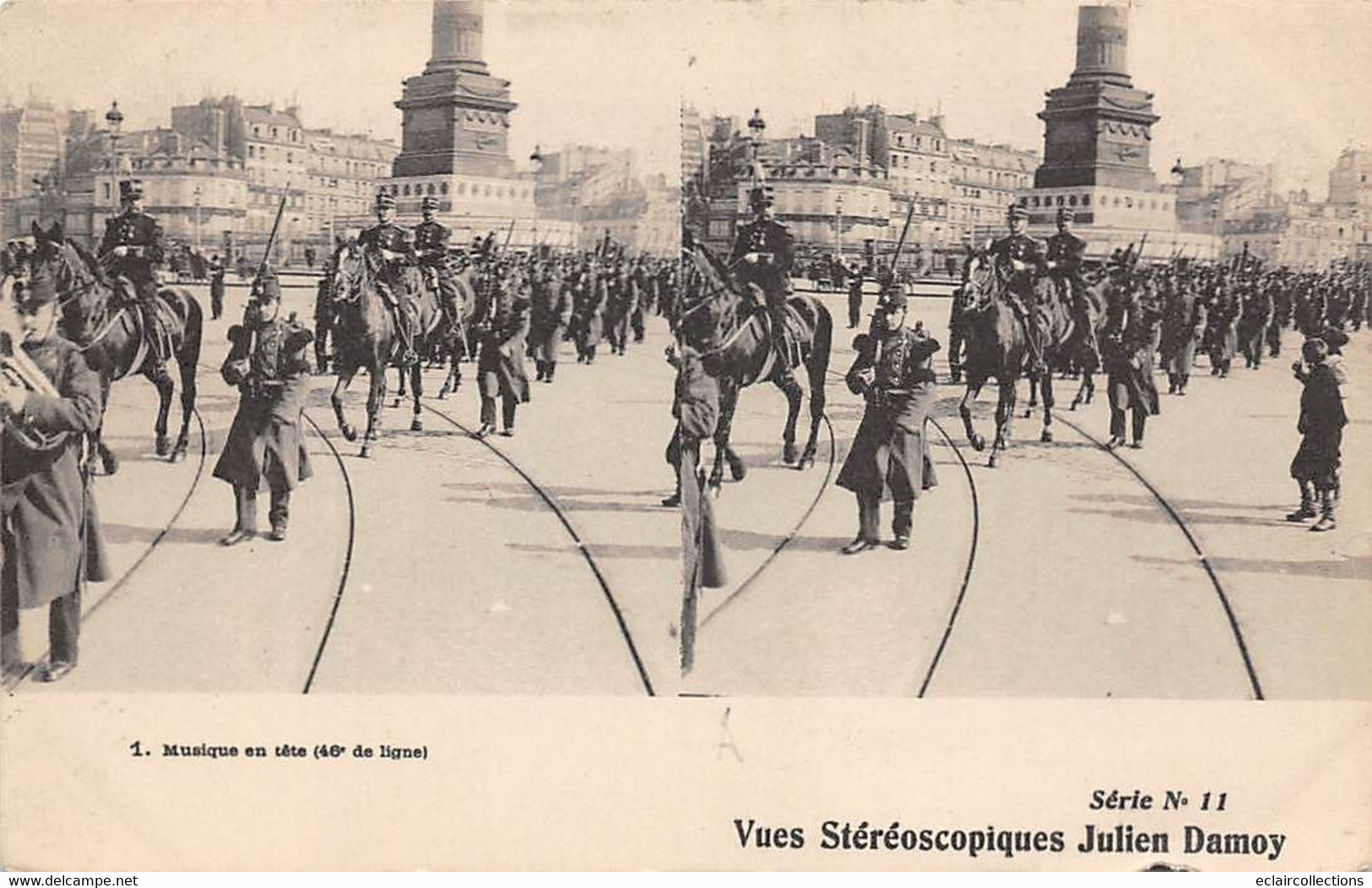 Cartes Stéréos.    4 Cartes   Paris  Jardin D'Acclimatation . Singes Autruches  Et  Militaires     (voir Scan) - Cartes Stéréoscopiques