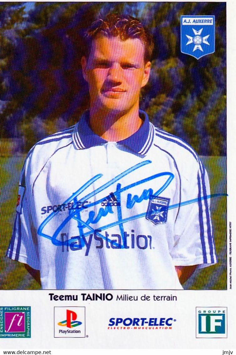 Teemu TAINIO Dédicace - Autographes