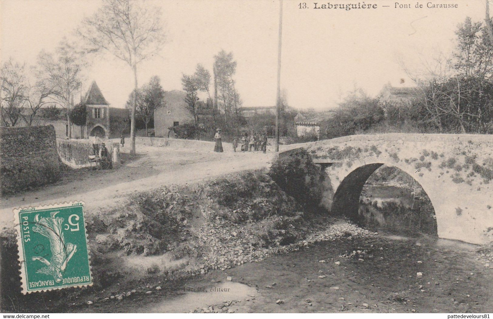 CPA (81) LABRUGUIERE Pont De Carausse - Labruguière