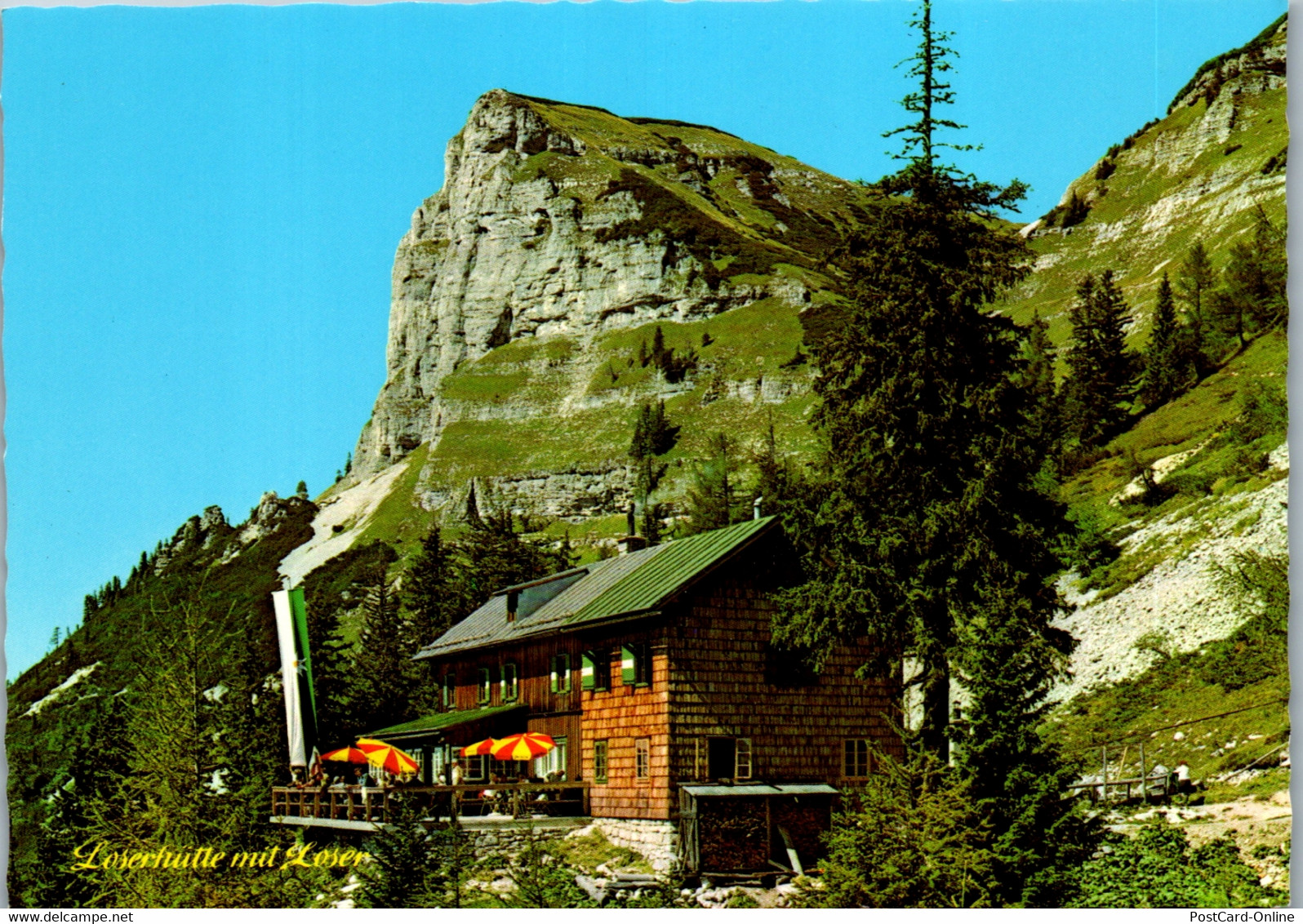 37026 - Steiermark - Altaussee , Loserhütte Mit Loser - Nicht Gelaufen - Ausserland