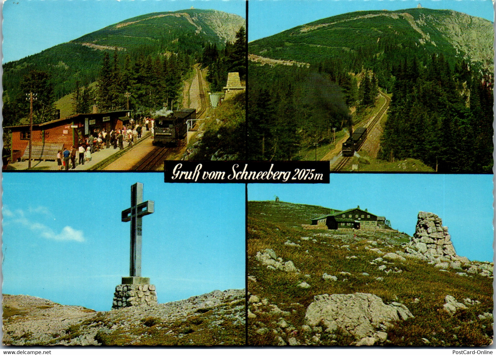 37128 - Niederösterreich - Puchberg Schneeberg , Station Baumgartner , Gipfelkreuz Am Klosterwappen , Fischerhütte , Zah - Schneeberggebiet