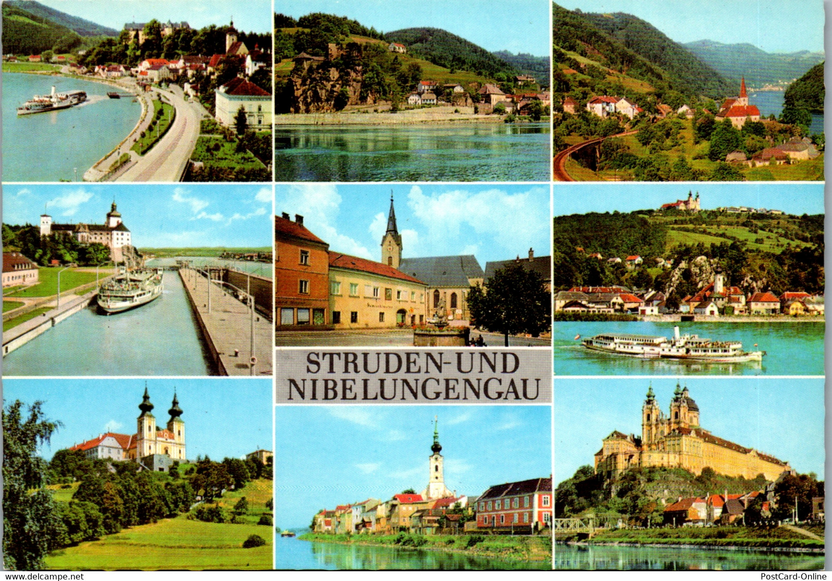 37170 - Niederösterreich - Struden Und Nibelungengau , Grein , Persenbeug , Maria Taferl , Ybby , Mehrbildkarte - Gelauf - Maria Taferl
