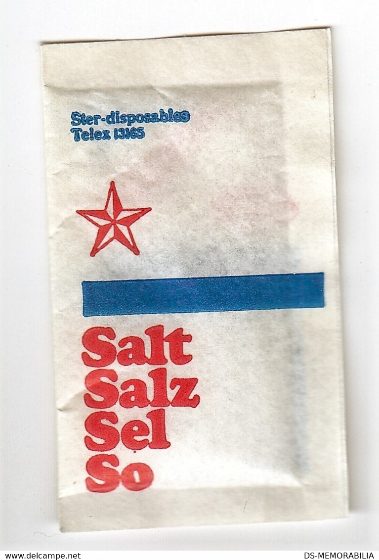 JAT Yugoslav Airlines Salt Salz Sel Bag - Giveaways