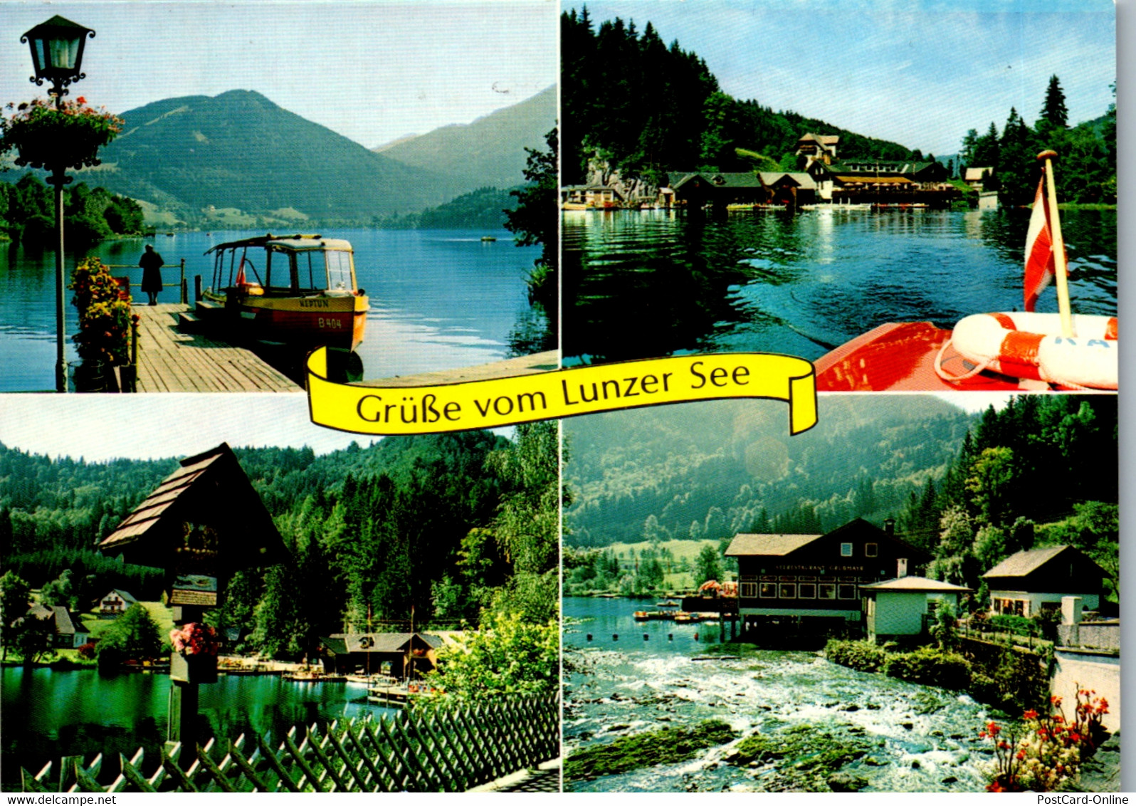 37204 - Niederösterreich - Lunzer See , Mehrbildkarte - Gelaufen 1992 - Lunz Am See