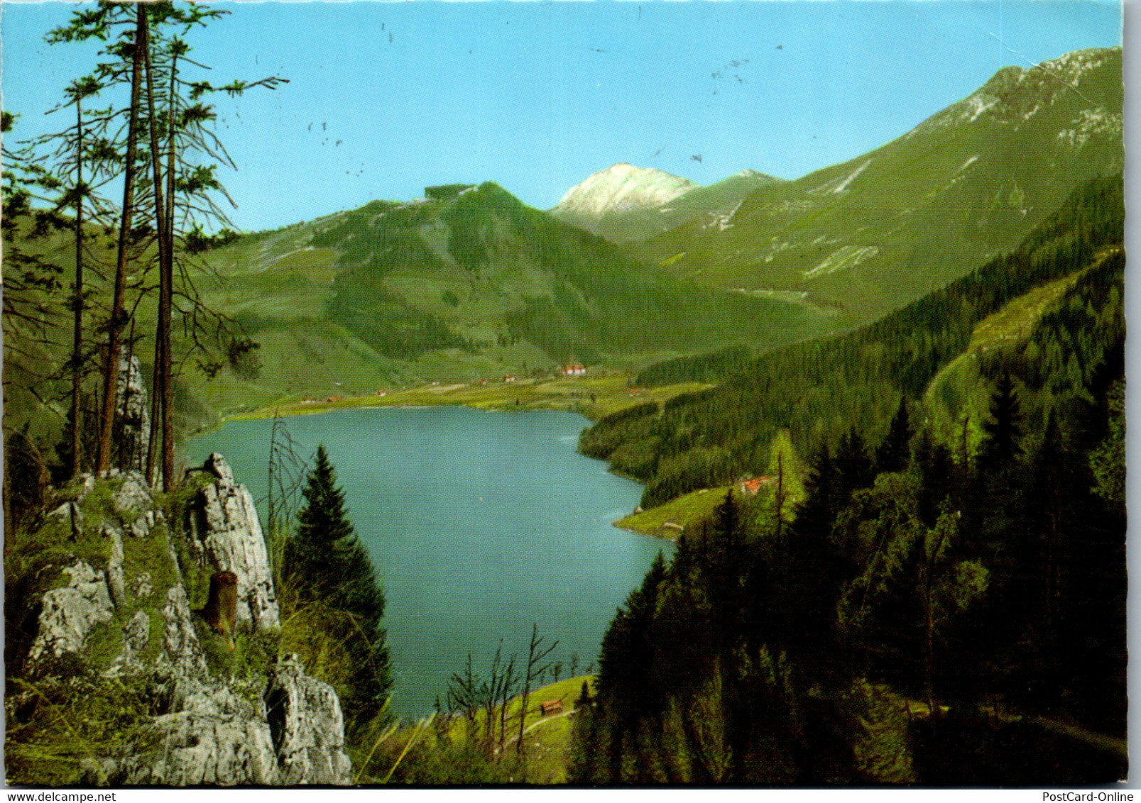 37207 - Niederösterreich - Lunzersee Gegen Ötscher - Gelaufen 1976 - Lunz Am See