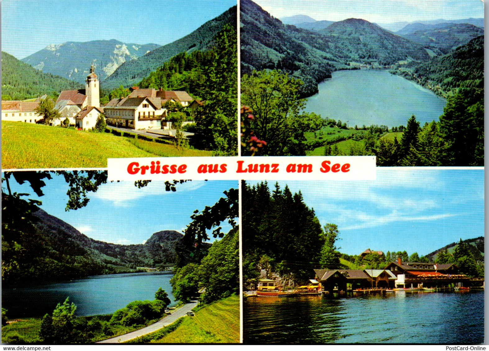 37211 - Niederösterreich - Lunz Am See , Mehrbildkarte - Nicht Gelaufen - Lunz Am See