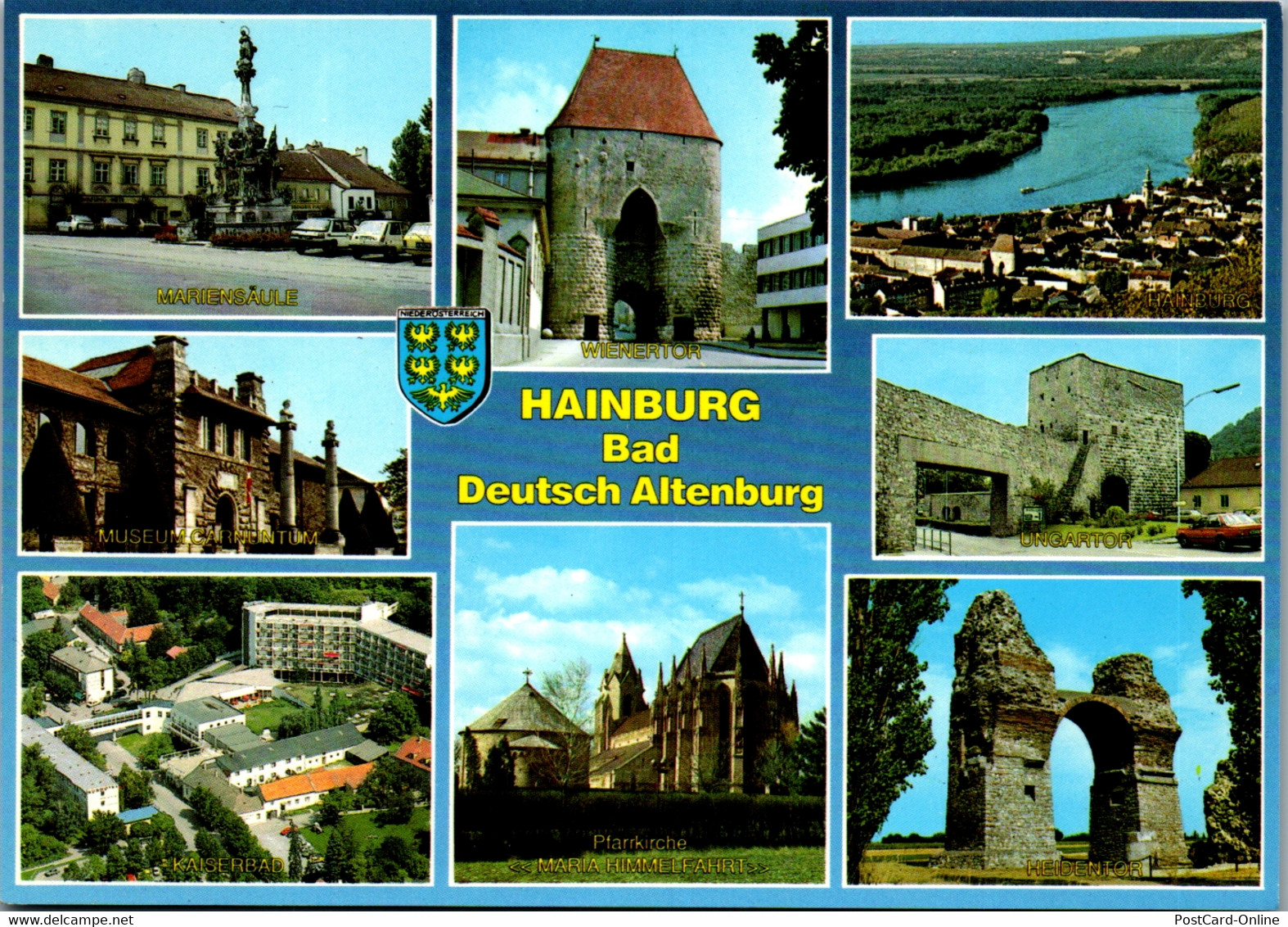 37227 - Niederösterreich - Hainburg , Bad Deutsch Altenburg , Mehrbildkarte - Nicht Gelaufen - Hainburg