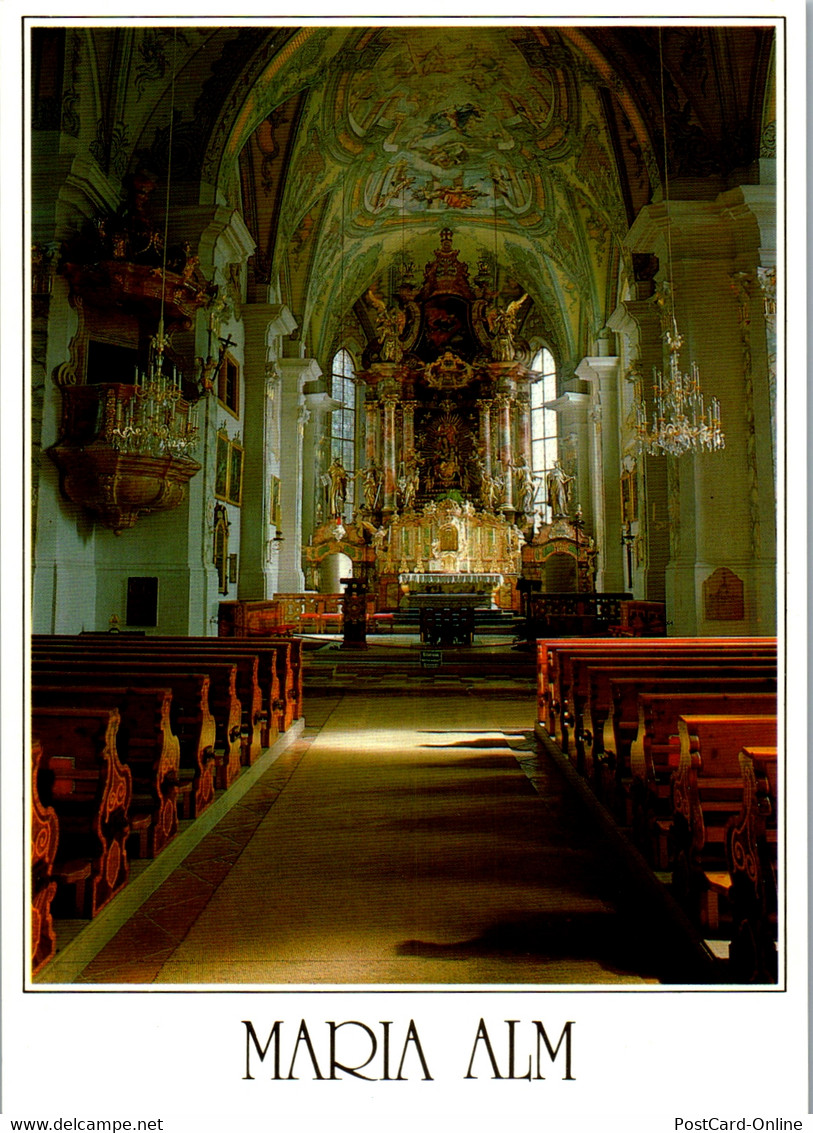 37249 - Salzburg - Maria Alm Am Steinernen Meer , Wallfahrtskirche Maria Geburt - Nicht Gelaufen - Maria Alm