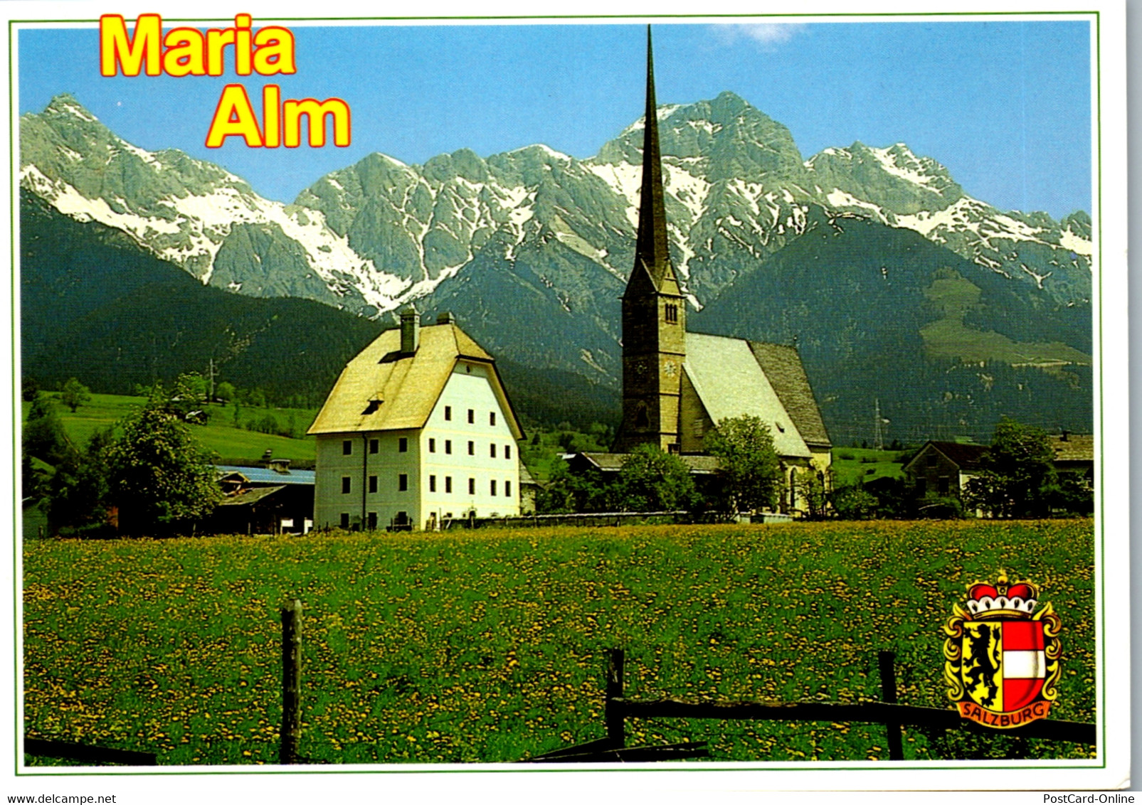 37251 - Salzburg - Maria Alm Am Steinernen Meer - Nicht Gelaufen - Maria Alm