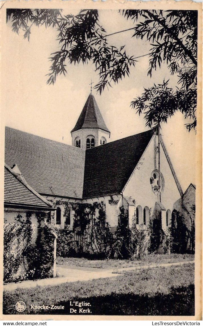 CPA - BELGIQUE - KNOKKE - L'Eglise - Knokke