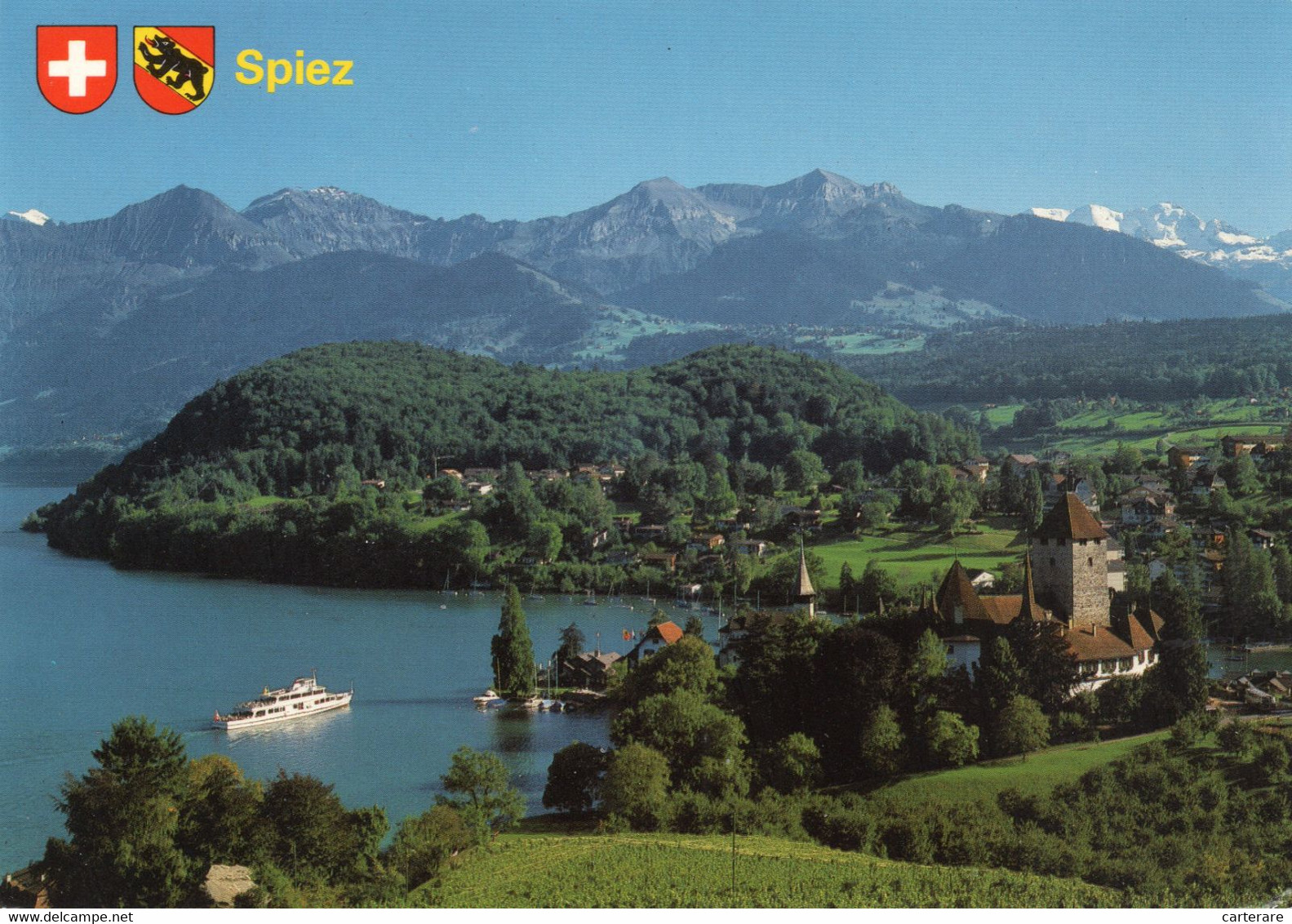 SUISSE,SWITZERLAND,SVIZZERA,HELVETIA,SWISS,SCHWEIZ,BERNE,BERN,SPIEZ,LAC DE THOUNE - Thun