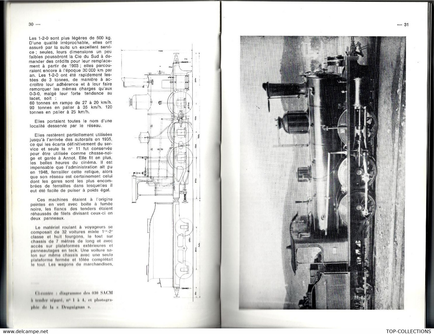 1979 EXCEPTIONNELLE DOCUMENTATION LES CHEMINS DE FER DU SUD DE LA France ETCE QU IL EN RESTE  224 PAGES V.SCANS - Eisenbahnen & Bahnwesen