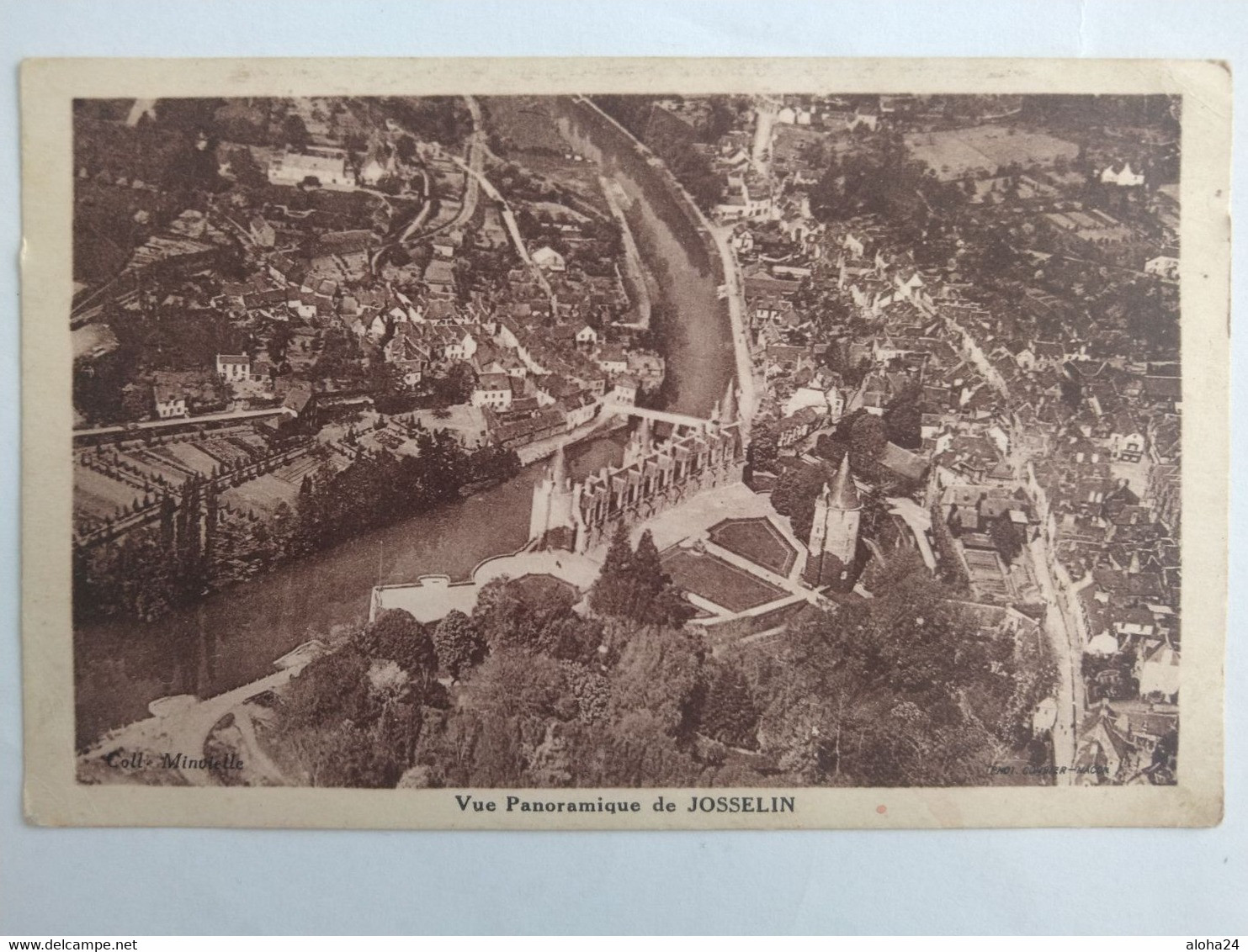 56 JOSSELIN VUE PANORAMIQUE - 4182 - Josselin