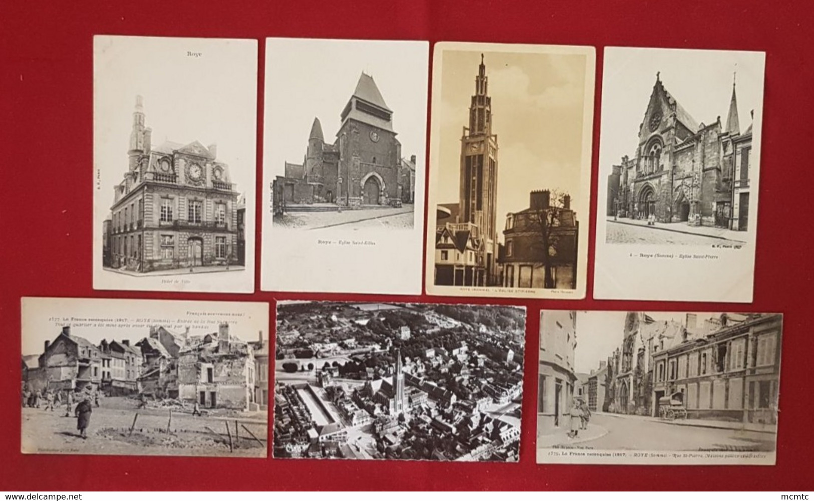 13 Cartes   - Roye- ( 80. Somme  ) - Roye