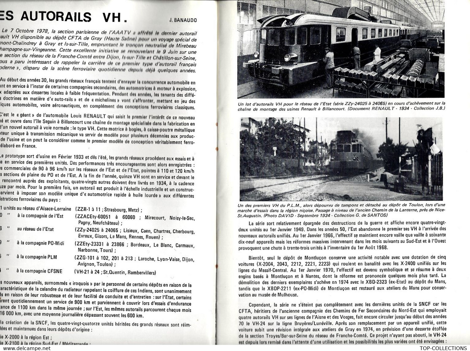 1979 REVUE RIVIERAIL DOCUMENTATION CHEMINS DE FER  AUTORAILS  MAURIENNE  ETC VOIR SCANS - Treinen