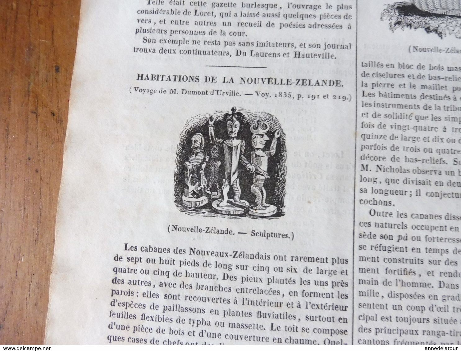 1839 MP  Hospitalité en Turquie, Les utopistes célèbres, LE SANGLIER, Journaux en vers, Habitations en New Zealand, Etc