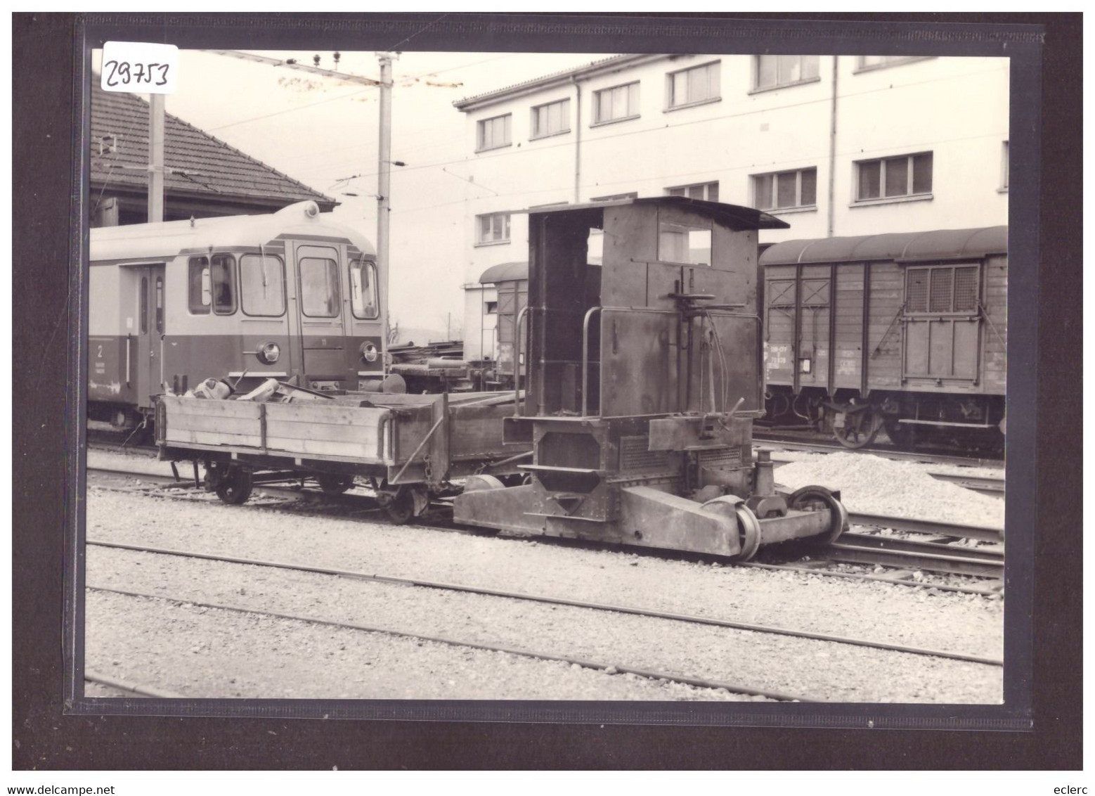 FORMAT 10x15cm - WM - WOHLEN MEISTERSCHWANDEN BAHN - REPRO ANNEES 70 - LEUTWILER VERLAG - TRAIN - BAHN - TB - Meisterschwanden