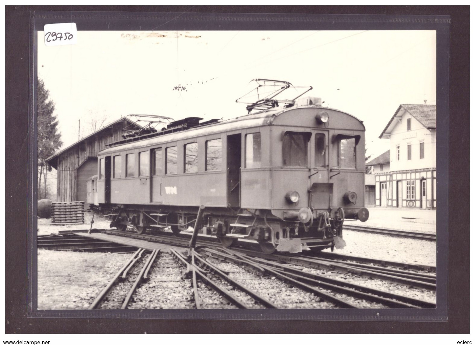 FORMAT 10x15cm - WM - WOHLEN MEISTERSCHWANDEN BAHN - REPRO ANNEES 70 - LEUTWILER VERLAG - TRAIN - BAHN - TB - Meisterschwanden