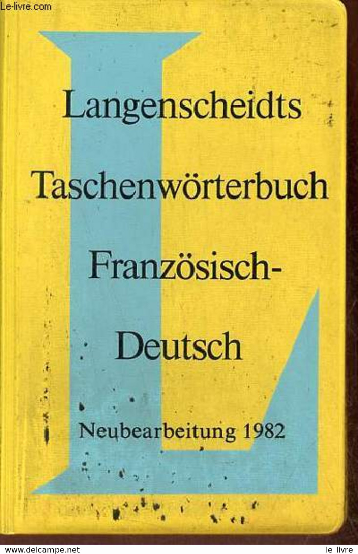 Langenscheidt Dictionnaire De Poche Des Langues Française Et Allemande Première-partie Français-allemand / Langenscheidt - Atlas