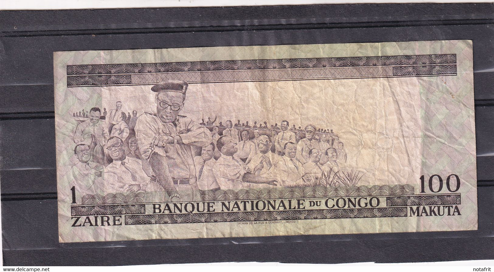 Congo Kongo  1 Zaire  100 Makuta 1968 - Non Classificati