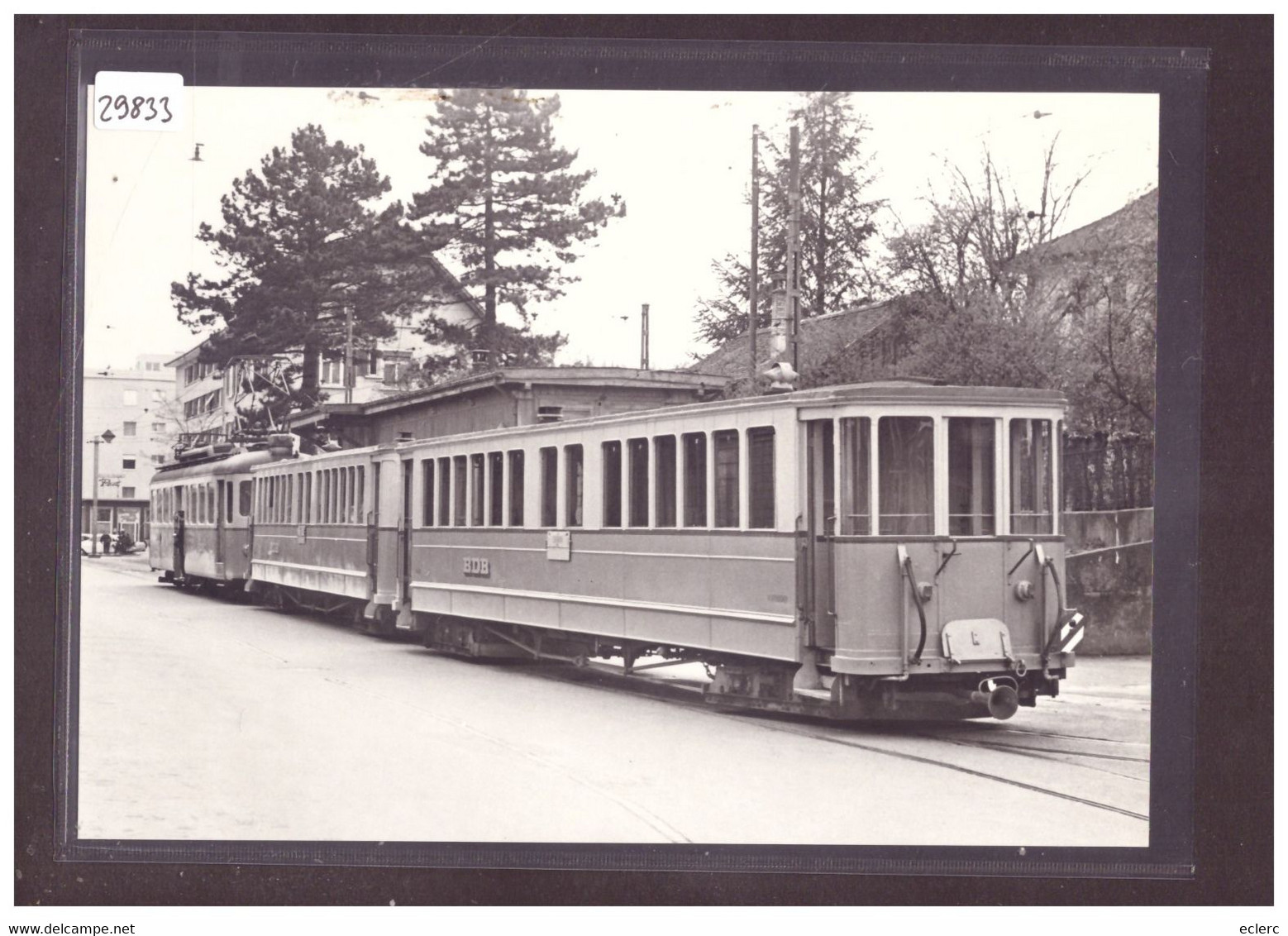 FORMAT 10x15cm - BDB - BREMGARTEN DIETIKON BAHN - REPRO ANNEES 70 - LEUTWILER VERLAG - TRAIN - BAHN - TB - Bremgarten